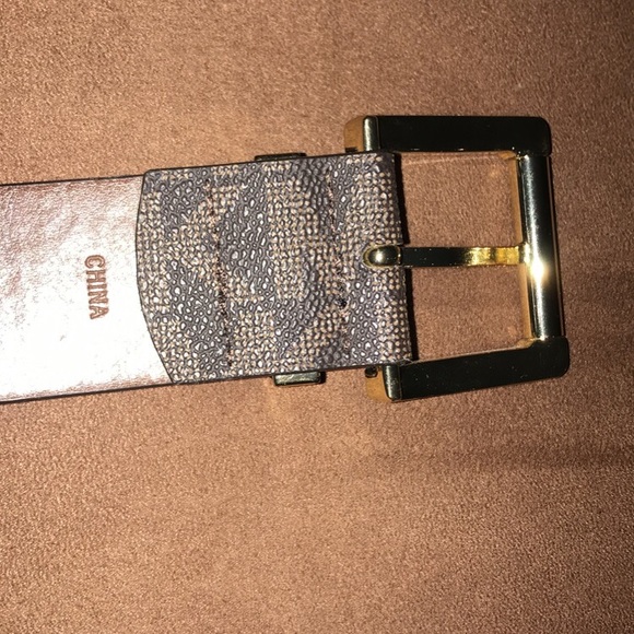 michael kors authentic leather belt unisex - Picture 5 of 8